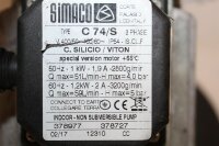 SIMACO C74/S  Wasserpumpe Pumpe