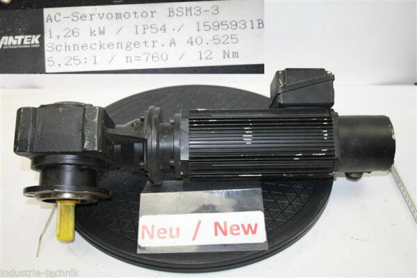 Antek AC servomotor BSM3-3 mit getriebe servomotors