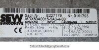 SEW Eurodrive Frequenzumrichter MDF60A0015-5A3-4-0T , MDX60A0015-5A3-4-00