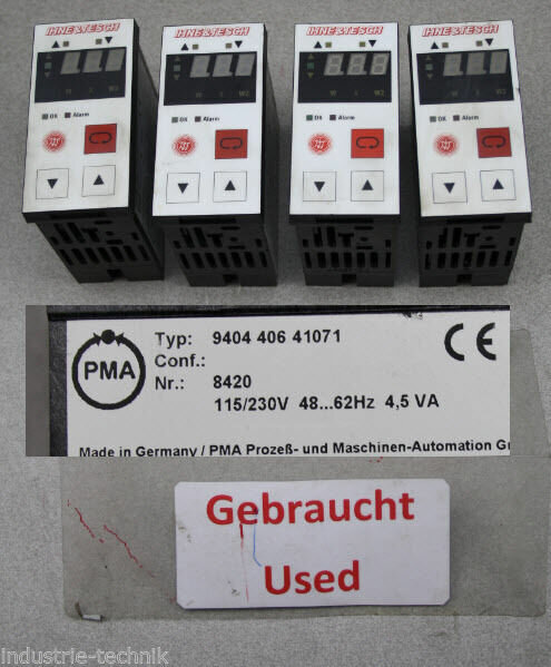 IHNE & TESCH 9404 406 41071 Temparaturregler 940440641071 Messgerät pma