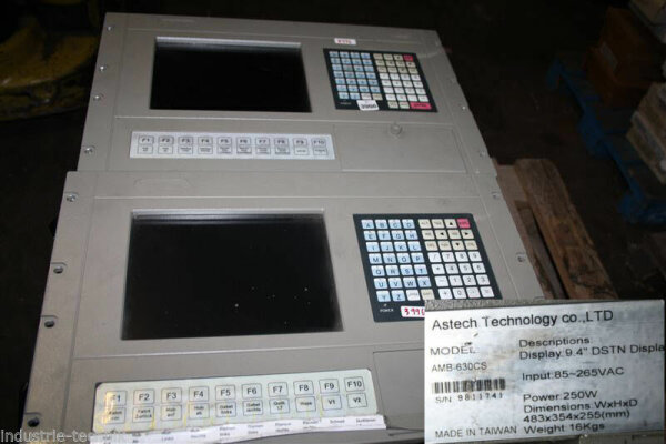 ASTECH MODEL AMB-630CS Bedienterminal mit Display 9.4 dstn Waterproof Workstatio
