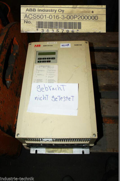 ABB  ACS501-016-3-00P200000  Frequenzumrichter inverter ACS501016300P200