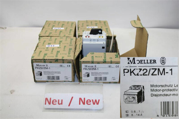 moeller motorschutz leistungsschalter pkz2/zm-1 motor protective circuit breaker