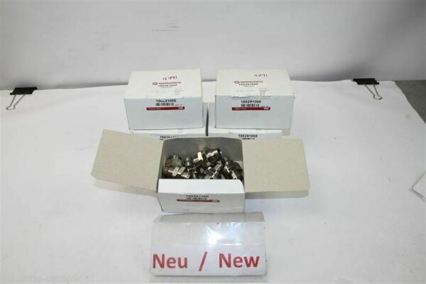 Norgren Gerade Schottverbindung 100291000 Außengewinde M20 x 1.5 mm Rohr-Durchme