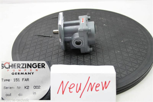 scherzinger pumpe 151 FAR  förderung 7 liter pro min  schmierepumpe hydraulikpum