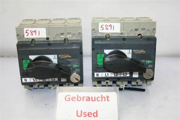 MERLIN GERIN  Hauptschalter Leistungsschalter INS 250-100A  Interpact