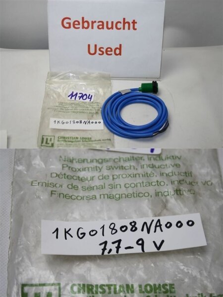 christian Lohse IKG01808NA000 Näherungsschalter induktiv