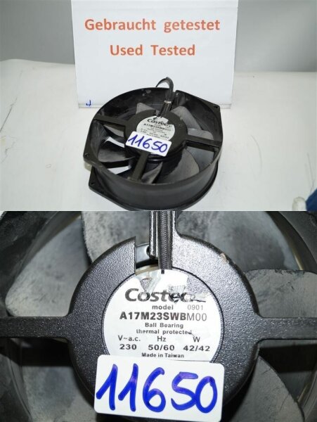 costec lüfter A14M23SWBM00  230V  42W
