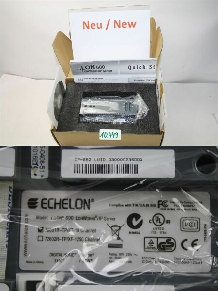 ECHELON 72601R  ilon 600 net server  digikey IP SERVER AND ROUTER