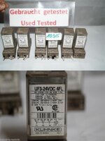 kuhnke UF3-24VDC 4FL  UNIVERSAL RELAIS  RELAY 10A  UF3-24VDC