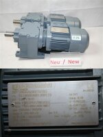 SEW  0,18 kw  24 min  getriebemotor R27 DR63M4 Gearbox...