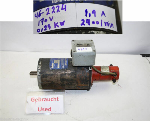 PERMA DRIVE 46-2224 Gleichstrommotor servomotor