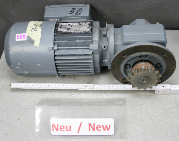 Sew getriebemotor 0,06 - 0,25 kw  11-42 Min  typ SF37DT74D8 winkelgetriebe