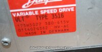 Danfoss vlt 3516 175h5027 inverter VLT3516 frquenzumrichter