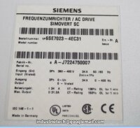 siemens frquenzumrichter AC drive simovert SC 6SE7023-4EC31  SIEHT DECKEL