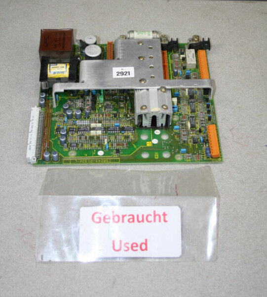 SIEMENS 6SC6-100-0GA69 POWER SUPPLY BOARD 6SC61000GA69 simodrive
