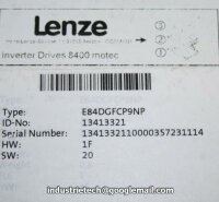 LENZE Dezentraler Umrichter INVERTER DRIVES 8400 MOTEC E84DGFCP9NP