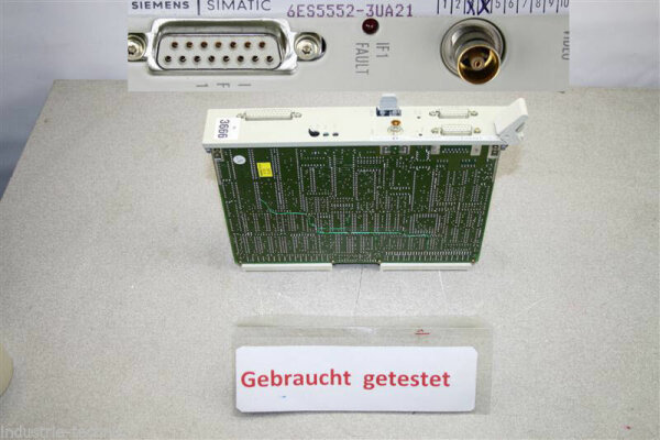 Siemens Simatic S5 6ES5552-3UA21  6ES55523UA21  6ES5 552-3UA21