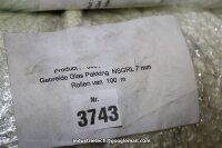 100 X meter Dichtschnur Kamindichtung Türdichtung  7mm Dichtband Ofendichtung