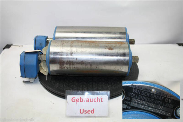 VAN DER GRAAF TM127A25-0605 Z Trommelmotor TM127 Förderband Rollenmotor