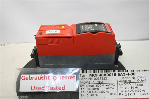 SEW Movidrive Frequenzumrichter MCF40A0015-5A3-4-00 inverter 8267383