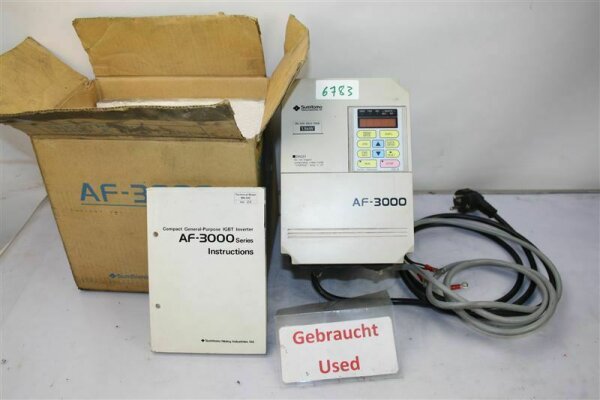 Sumitomo AF3000 AF300S-1A5-E Transistor Inverter AF300S1A5E 1,5kW