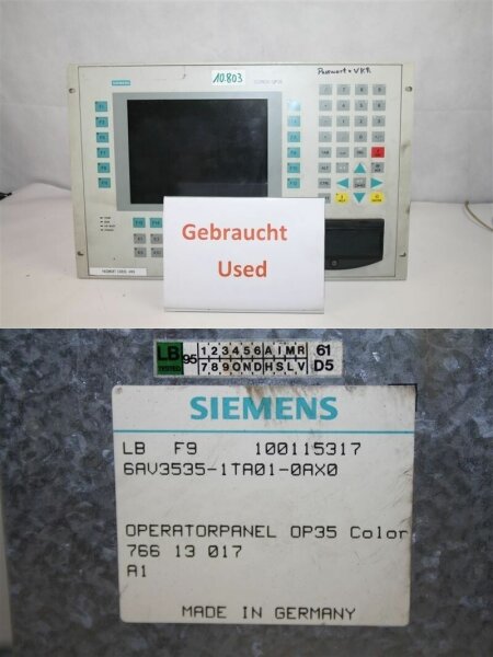 Siemens OP35 6AV3535-1TA01-0AX0 6AV3 535-1TA01-0AX0