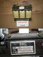 BBC GNT 7048.128 P B  drossel transformator L 455 uh Imax...