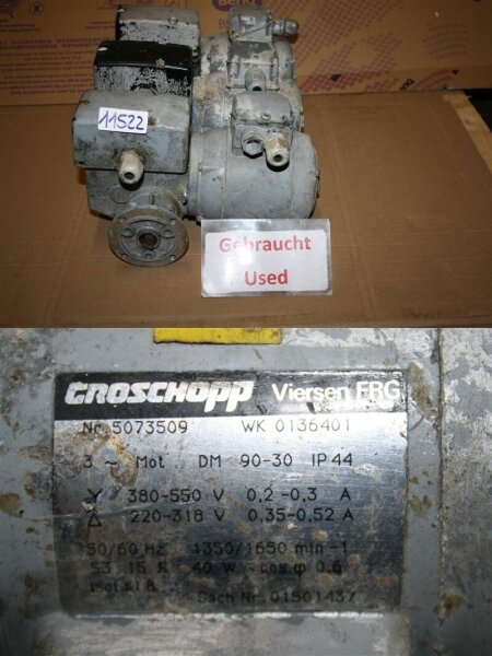 Croschopp   40 w  24 min getriebemotor DM 90-30  Gearbox  E 13