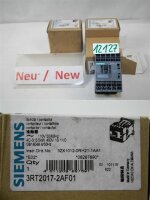 Siemens 3RT2017-2AF01  schütz contactor 110V    5,5kw