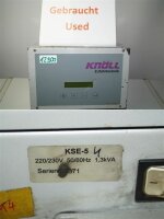 knöll  KSE-5    zuführtechnik  1,3kva...