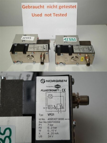 Norgren Fluidtronik  VP21  4095307.9000
