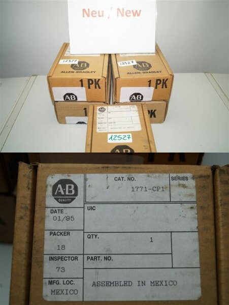 Allen Bradley 1771-CP1   NEU
