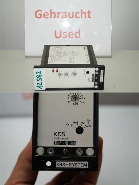 kieback & peter  KDS  stellmodul
