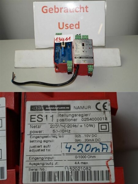 2 X stücke ARI AMATUREN ES11 electronic positioner stellungsregler