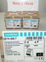 Siemens 5SY4406-7 Leistungsschutzschalter 5SY44 MCB...