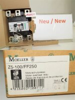 MOELLER Z5-100/FF250  motorschutzrelais motor overload relay