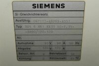 SIEMENS BSt 6 M61 KK33 RC-2,35-DB90/120-120 Gleichrichtersatz