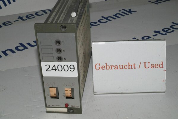 SCS-klimo RDK999G Steuerung