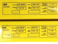 SICK C40E-1503AH030 Empfänger, C40S-1503AA030 Sender Lichtschranken