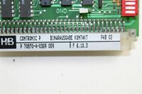 H & B CONTRONIC P 70870-4-0369 059     PAB02      369059A10    PAB 02