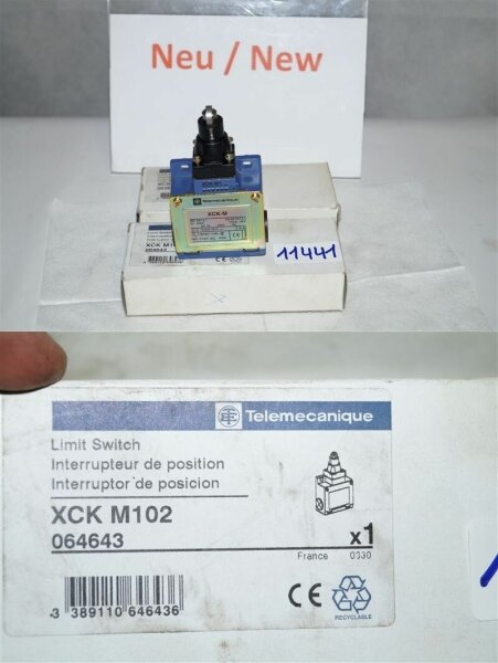 Telemecanique XCKM102 LIMIT SWITCH Positionsschalter  Endschalter