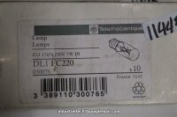 Inhalt 10 Stück Telemecanique DL1 FC220 Lampe 030076