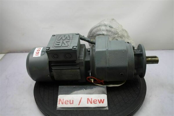 SEW 0,12 kw 8,3 min getriebemotor RF43 DT63N6/B03/AS EURODRIVE