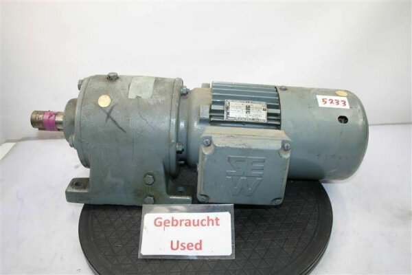 SEW 0,37 kw 41 min getriebemotor R53WD80N8-4BSHL EURODRIVE