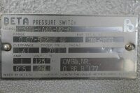 BETA 4ND-KA45-M2-C Pressure Switch