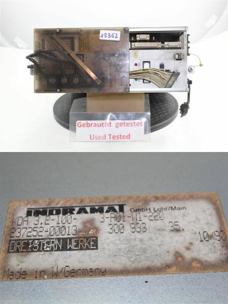 INDRAMAT KDA 3.2-100-3-A0I-W1  KDA3.2-100 AC-MAINSPINDLE DRIVE