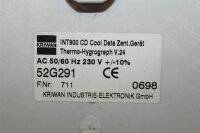 KRIWAN INT900 CD 52G291 Thermo-Hygrograph V.24