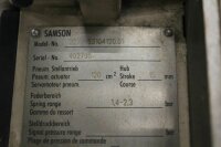 SAMSON 3730-2 Positioner 37302   Stellantrieb mit Stellungsregler