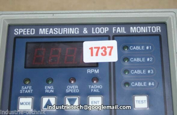 Komeco esp-2000 temperature monitoring speed Measuring Hyundai-MAN B & w Engine 